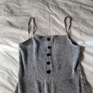 Pinstripes Jumpsuit